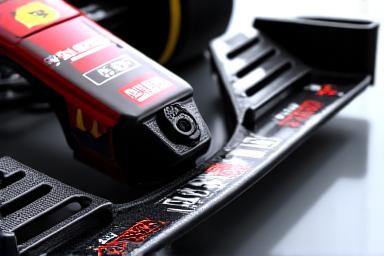 Dettagli aerodinamici di un'ala